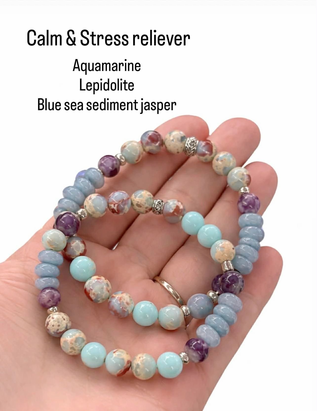 Calm & Stress Reliever Crystal Bracelet