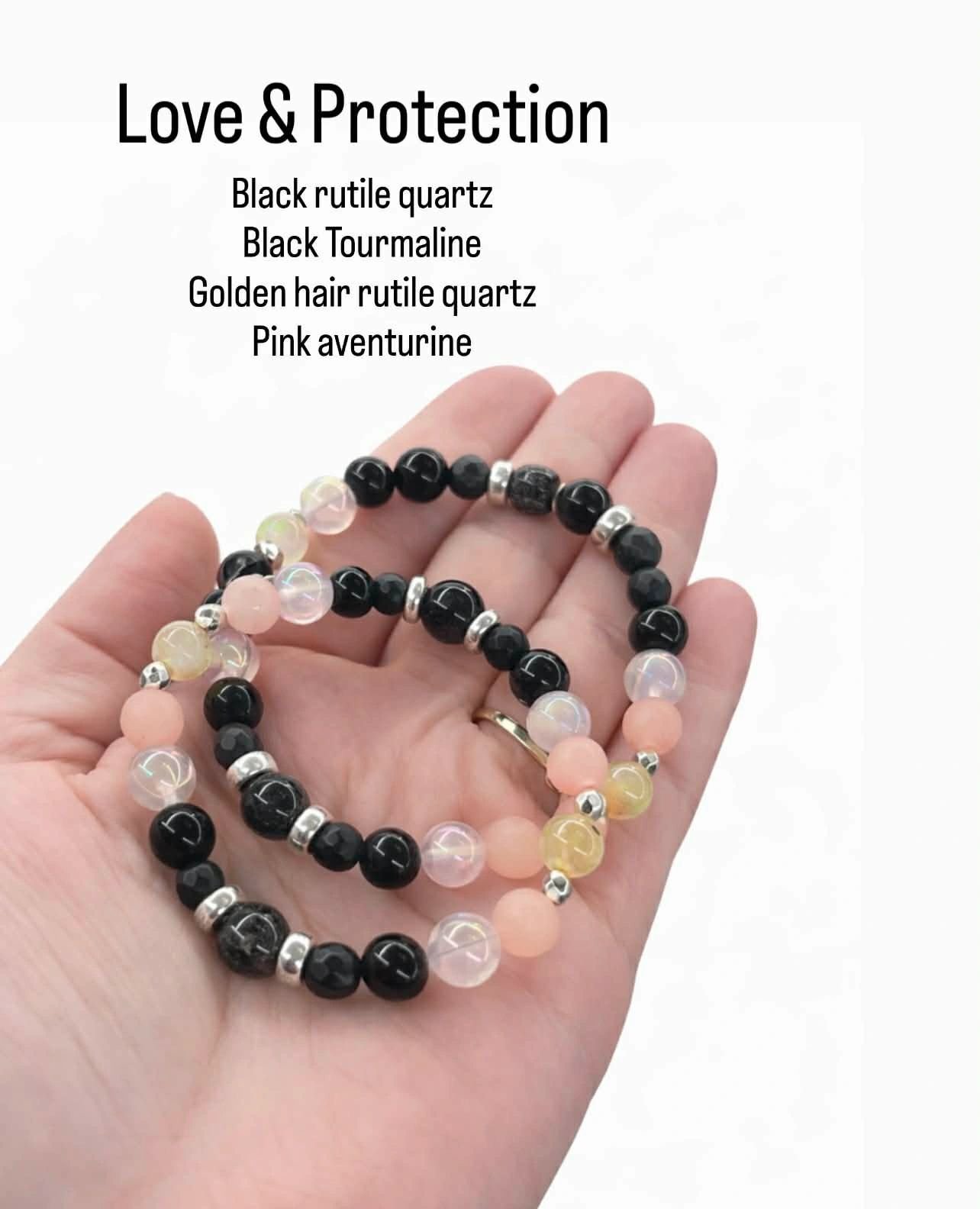 Love & Protection Crystal Bracelet