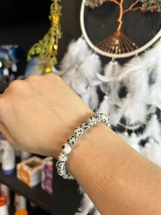 Dalmation Jasper Bracelet