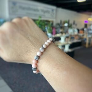 Pink Zebra Jasper Bracelet