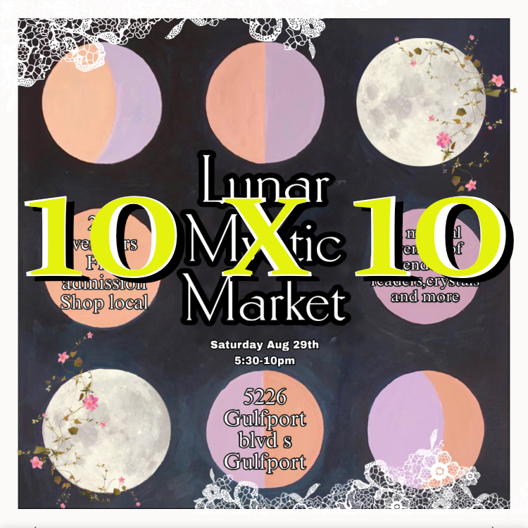 Lunar Mystic Market Approved 10x10 Vendor Payment
