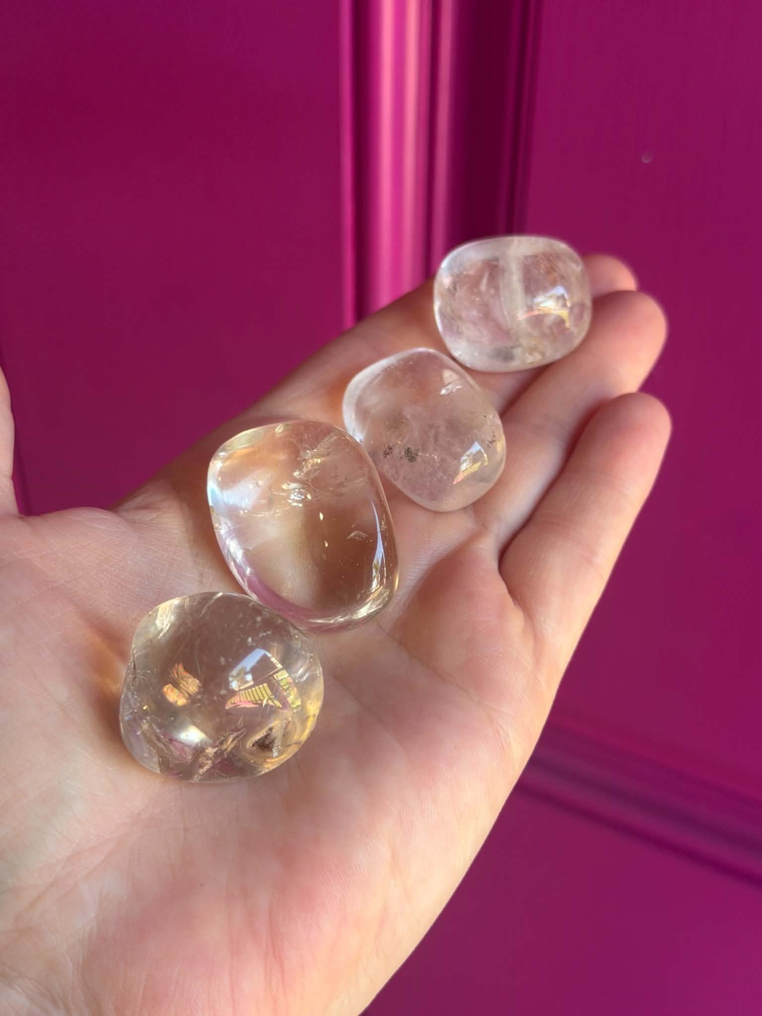 Clear Quartz Tumbled Stone