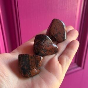 Mahogany Obsidian Tumbled Stone